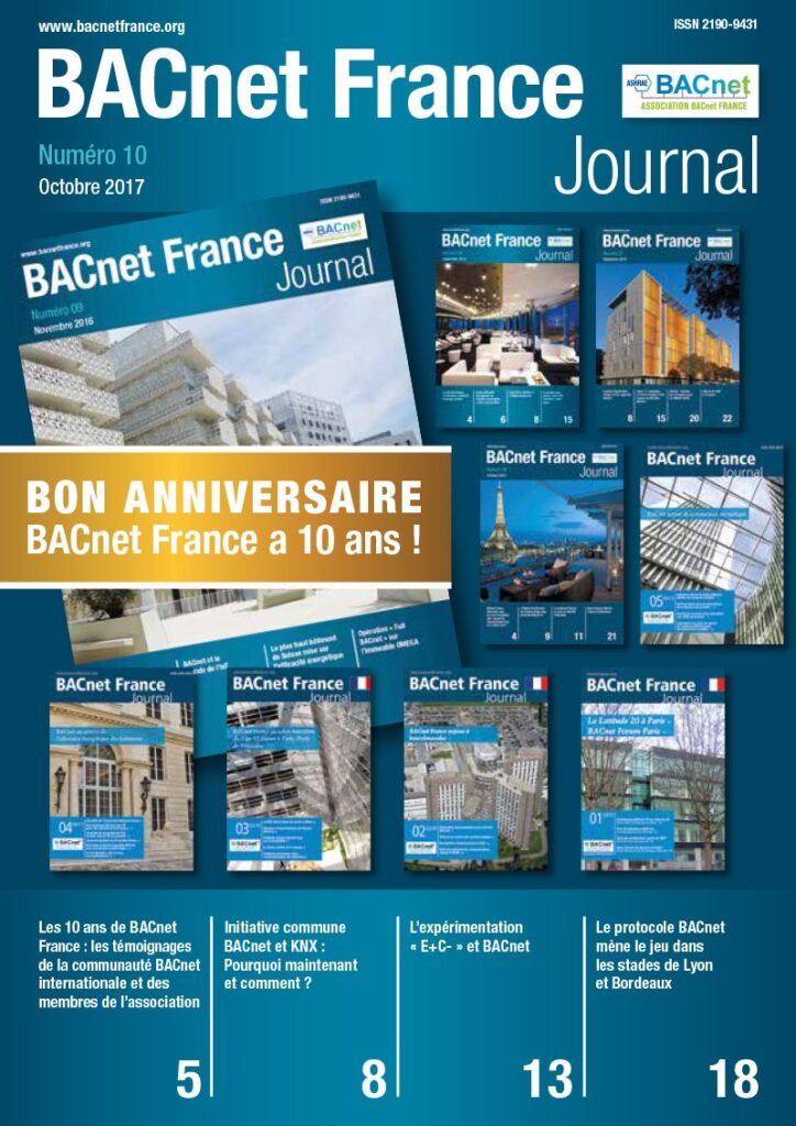 Bon Anniversaire BACnet France a 10 ans